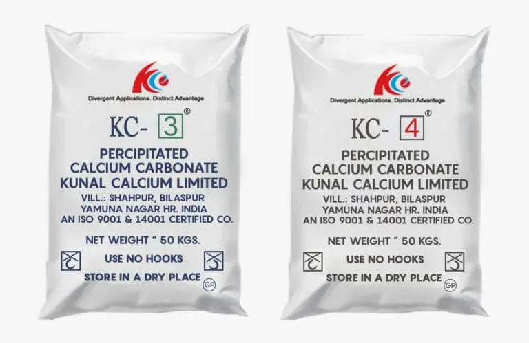 Calcium Carbonate for Plastic  in India